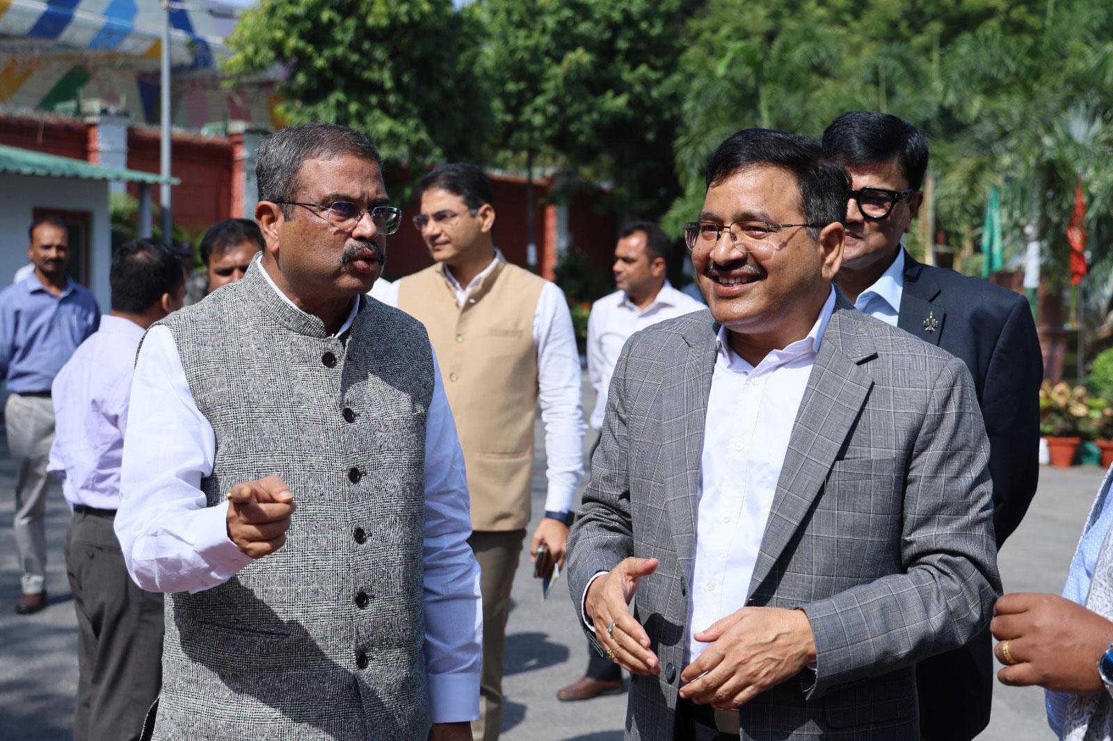 DPS Mathura Road Hosts Education Minister for Viksit Bharat Buildathon 2025