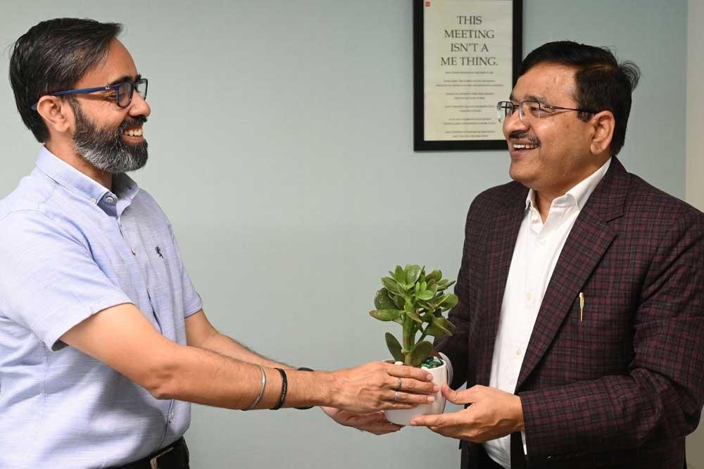 DPS, Mathura Road, with Principal Dr. Ram Singh, visited TOI.