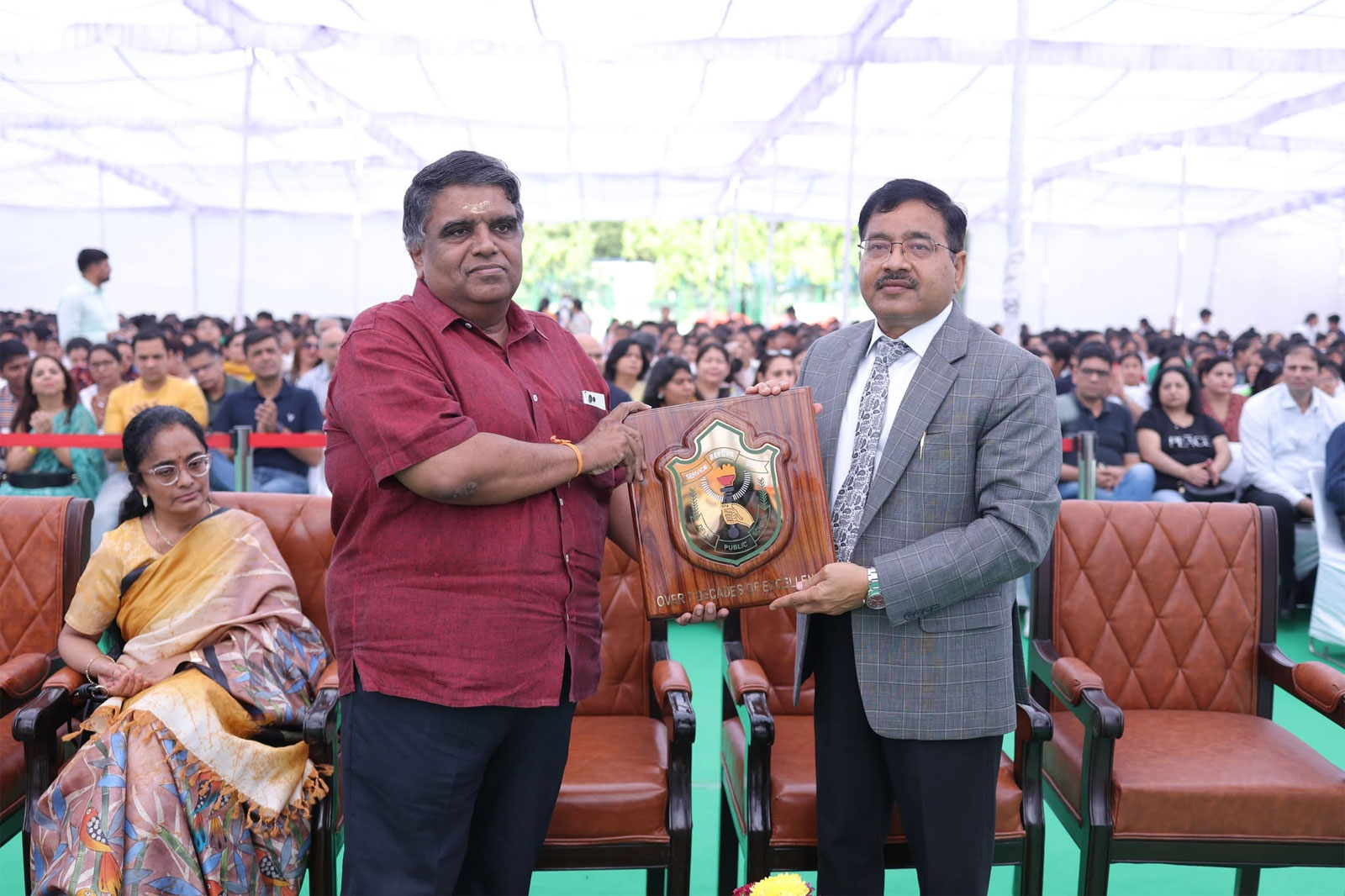 Honourable Justice C. Hari Shankar, Delhi High Court at Annual Award Ceremony for Class VIII Batch 2025-26